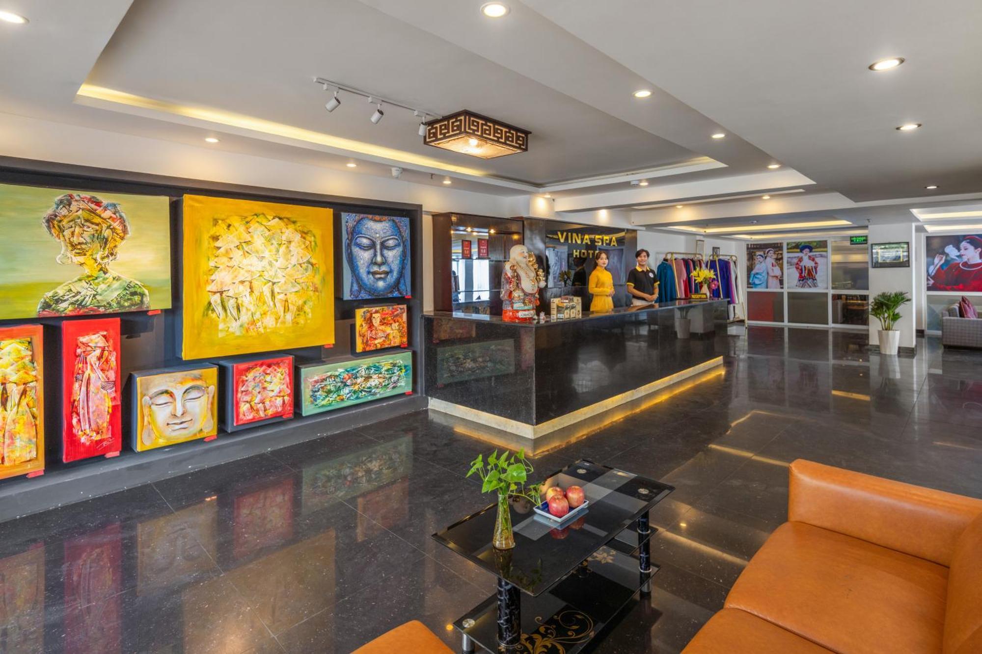Vina Spa Hotel Hue Esterno foto